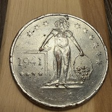 VINTAGE 1941 PARAMOUNT PICTURES 30TH ANNIVERSARY METAL COIN ACME METAL DIE Token