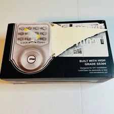 High Security Mechanical Keyless Deadbolt Door Lock Open with Passcode or Key