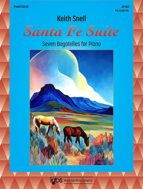 Santa Fe Suite Seven Bagatelles for Piano 9780849798986