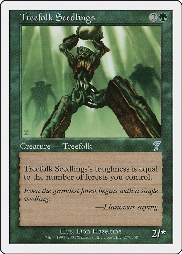 Treefolk Seedlings277Magic7th Edition7EDLPUncommonEN