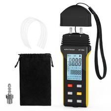 Manometer,HVAC Gas Pressure Tester AP-189A Dual Port Gas Pressure Tester, 11 ...