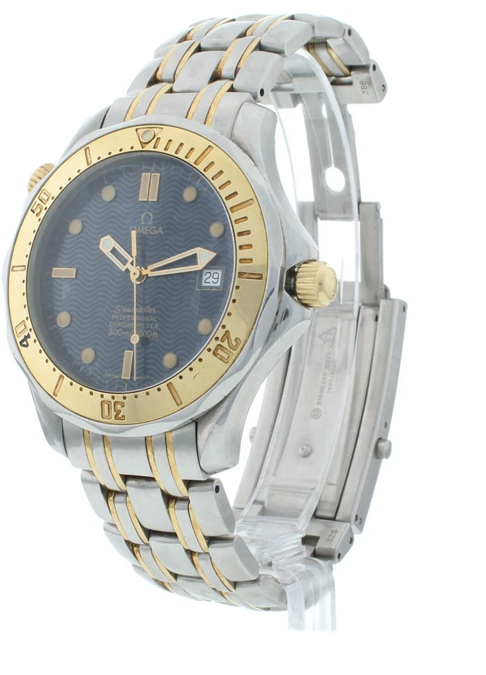 Omega Seamaster Professional Auto 41mm Steel & Yellow Gold Men's Watch 2432.8000 - Image 3 of 4