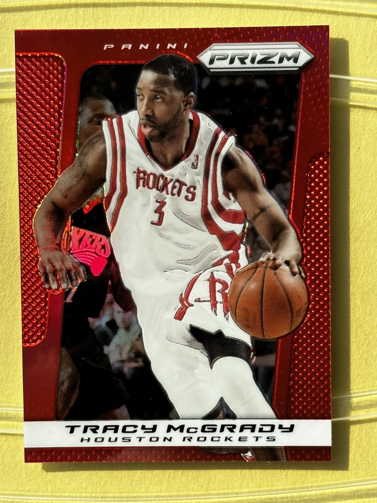 TRACY McGRADY 2013-14 PANINI PRIZM RED REFRACTOR SP  #38! TARGET EXCLUSIVE