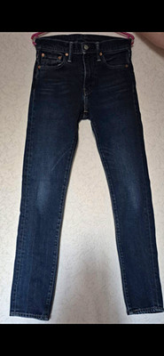 Levi's Herren 510 Jeans Slim Skinny Blau Denim W28/L32 Five-Pocket Logo