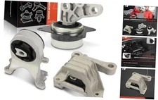  3PCS Engine Motor Mount and Transmission Mount Kit Compatible with Pontiac G6 