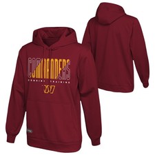 Outerstuff NFL Washington Commanders Men's Fleece Hoodie, Large, Burgundy