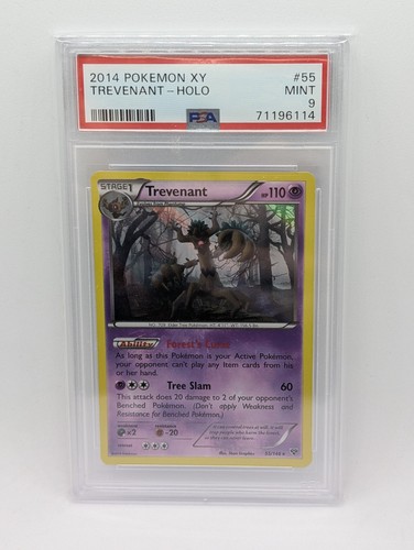 Trevenant graded PSA 9 for sale on eBay