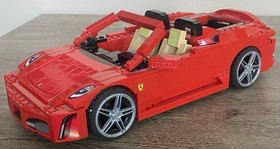 Lego 8143 Ferrari F430 Challenge 1:17 Racers Super Car 2007 Set no Box Read