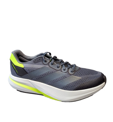 adidas Duramo Speed 2 Running Shoes Mens 12 JS4411 Iron Grey Lucid Lemon