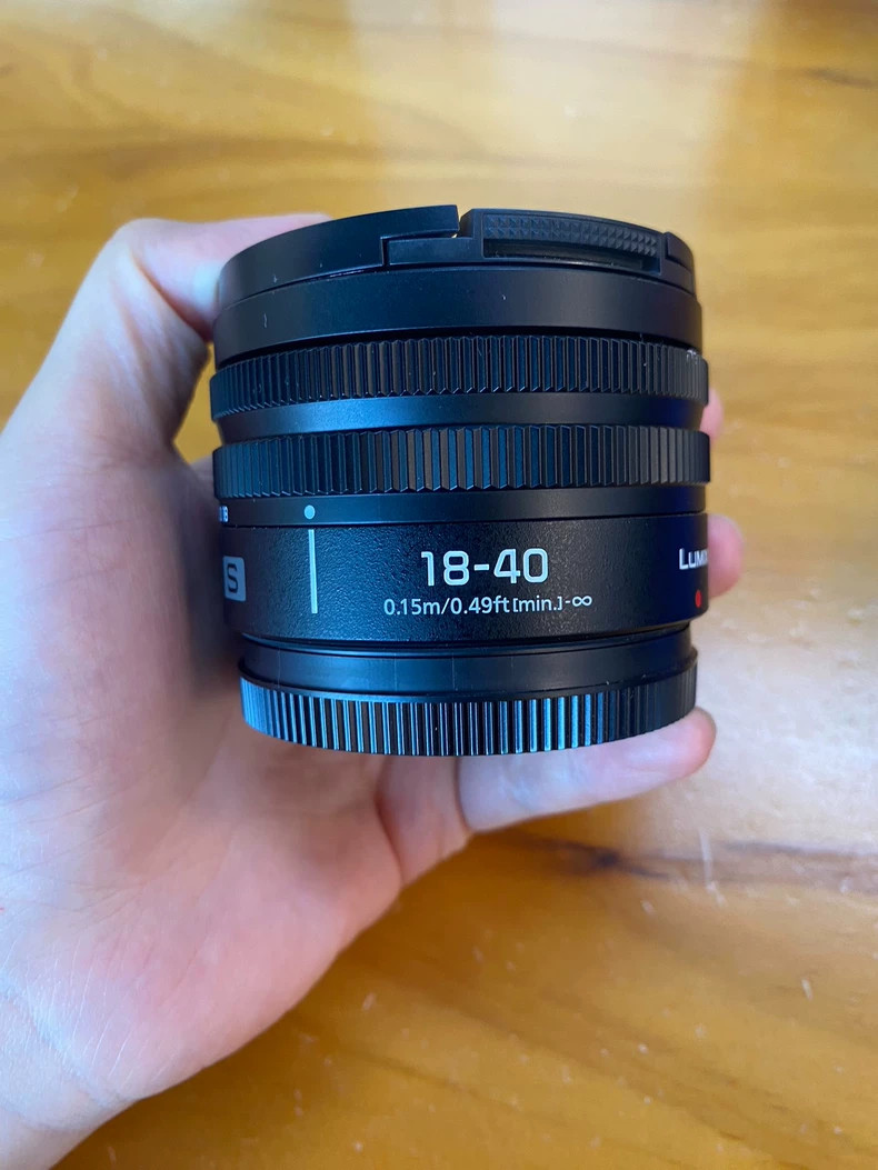 Panasonic LUMIX S R1840 18-40mm F4.5-6.3 Lens for L Mount Camera