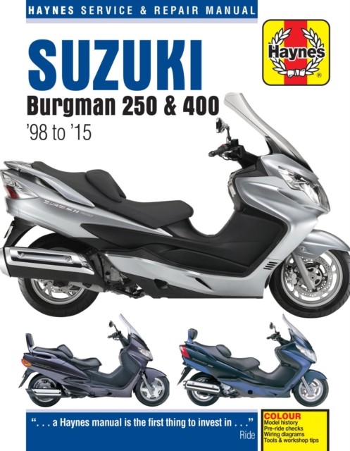 Suzuki Burgman 250 & 400 (98 - 15) by Phil Mather PAPERBACK 9781785212857