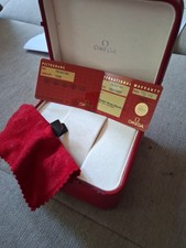 OMEGA BOX 2006 MIT ORIGINAL OMEGA TUCH UND KARTEN