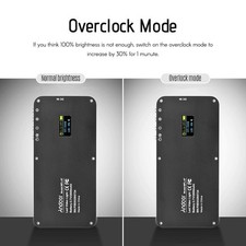 Andoer RGB LED Video Light Portable Light Panel 3000K-6500K Dimmable ZJJL