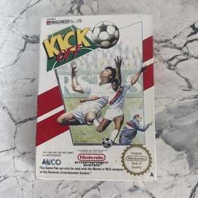 Kick Off NES Nintendo PAL Boxed mit Anleitung 