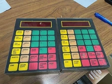 LOT OF 2 KEYBOARDS FOR STANDARD CHANGE MAKERS USED