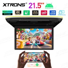 21.5 Inch Android Roof Mount TV Monitor FHD IPS Ceiling Flip Down Screen Player