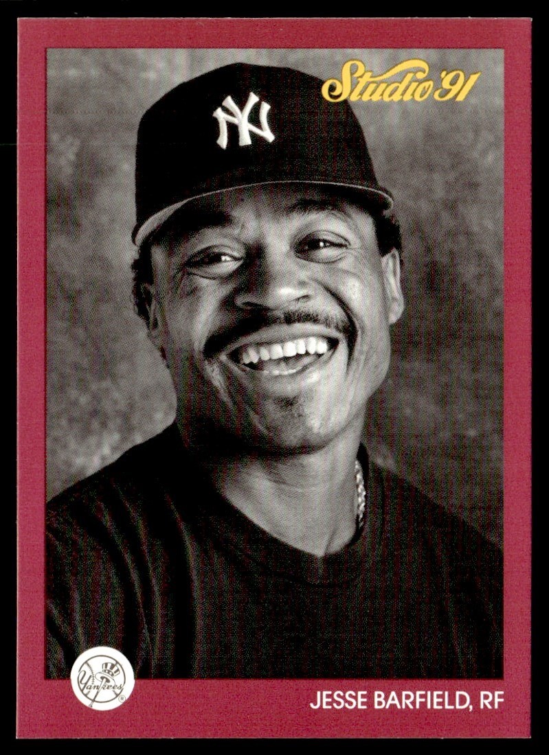 1991 Studio Jesse Barfield New York Yankees #91