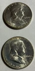 Lot of (2) 1960-P Franklin Half Dollars