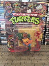 TMNT Ninja Turtles LEATHERHEAD 1989 Vintage MOC Playmates