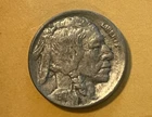 1917-d  Buffalo nickel  ,  XF / AU