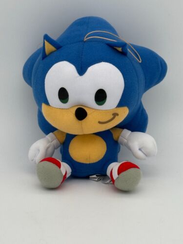 Sonic the Hedgehog Plush Toy with Tags 12" Good Condition Minor Wear