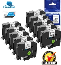 10PK TZ-231 TZe-231 PT-D210 Compatible Label Maker Tape 12mm for Brother P-Touch
