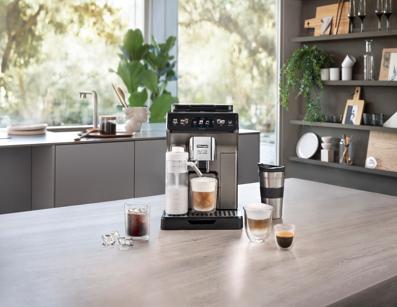 De'Longhi Eletta Explore Bean to Cup Coffee Machine with Cold Brew