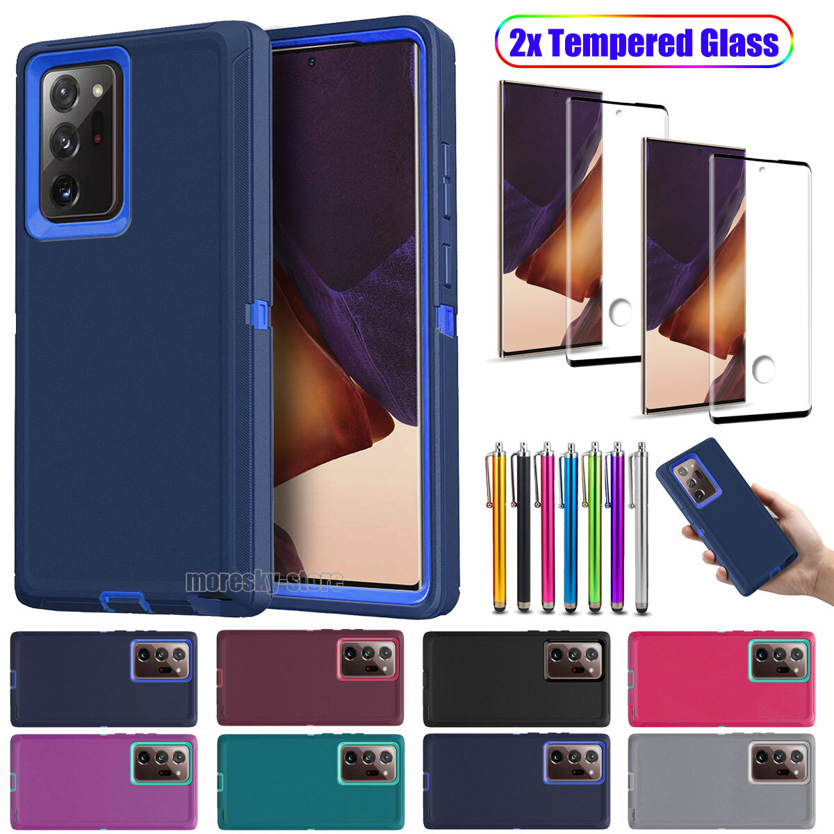 For Samsung Galaxy Note 20 Ultra 5G Heavy Duty Case Phone Cover
