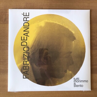# Fabrizio De André - TUTTI MORIMMO A STENTO - LP Reissue Italy 2017 [SEALED]