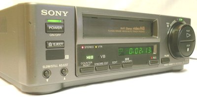 SONY EV-C100 HI8 8MM EDITING VCR WRK GREAT FOR 8MM TAPE TO