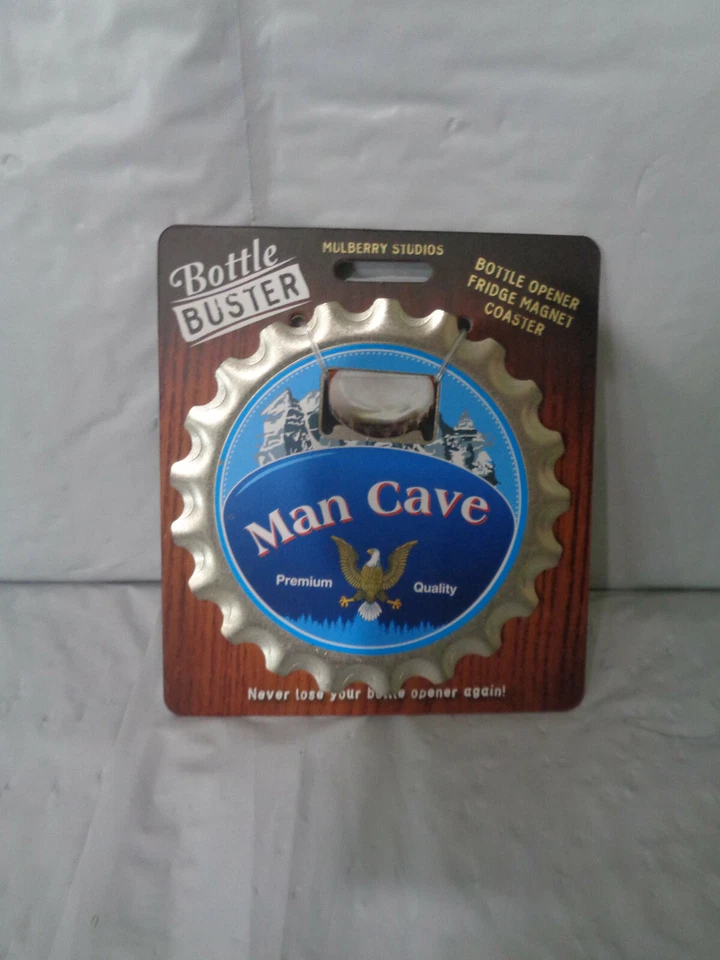 Beer Bottle Opener / Buster - Coaster - Fridge Magnet - #1 Dad - Man Cave - Image 2 of 4