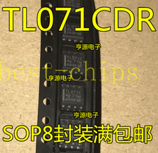 50 PCS TL071CDR SOP-8 TL071C TL071 OPERATIONAL AMPLIFIERS   #K1995