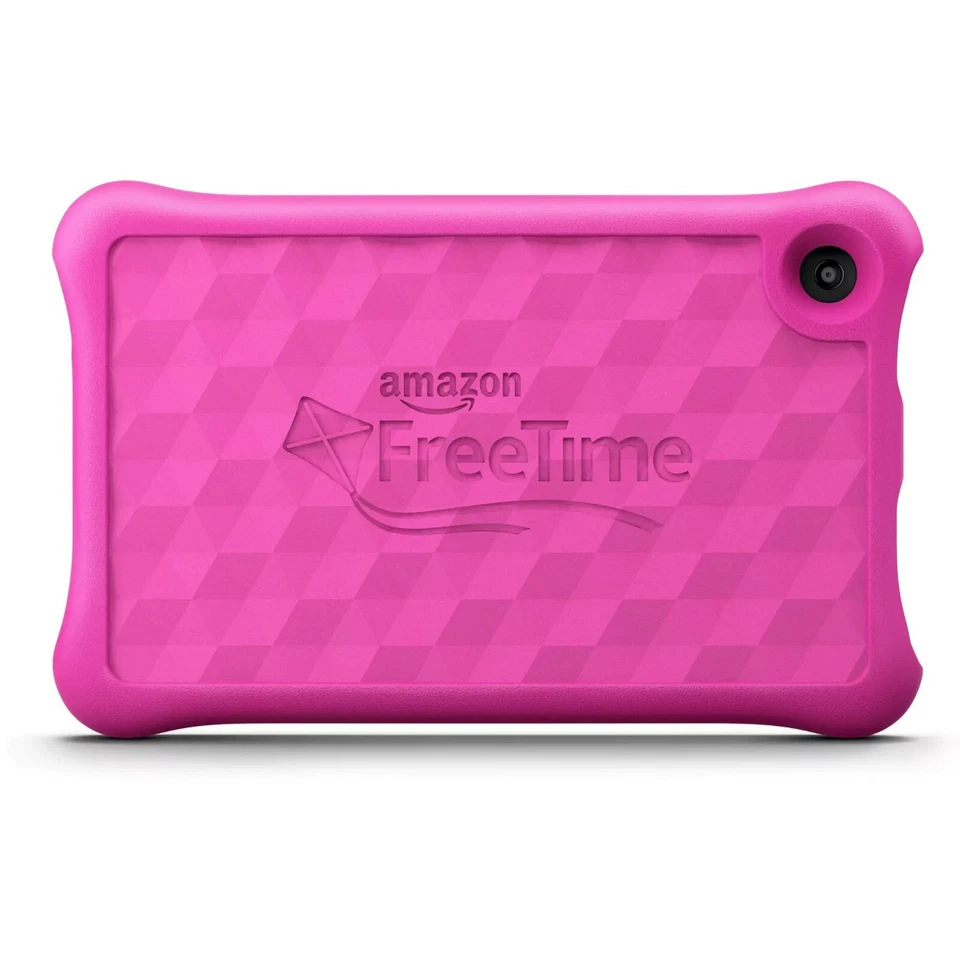 NEW Amazon Fire Tablet Kids Edition 16GB 7th Generation PINK Kid Proof Case - Image 3 of 3