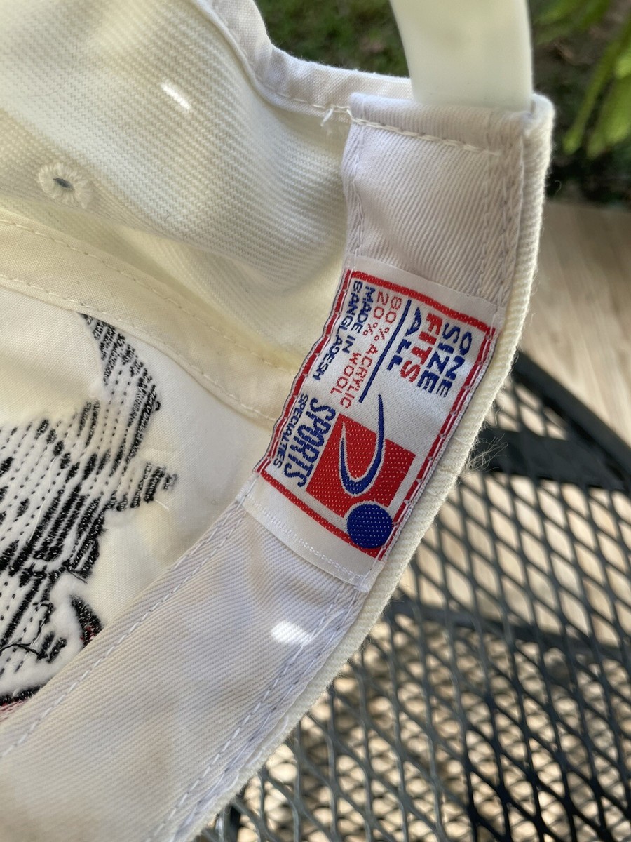 Vintage 90's NBA Chicago Bulls Shadow Snapback Hat by Sports