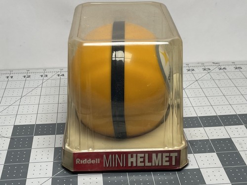 Pittsburgh Steelers Vintage Throwback Mini Helmet Replica Riddell - Picture 3 of 5