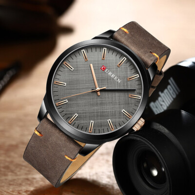 Curren Herrenuhr Quarz Luxus Fashion Sport Look Edelstahl Elegant Männer 8386