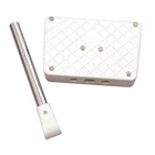 Quality Rail Mount Outboard Motor Bracket White 22.8 x 15cm Yacht Boat VS16