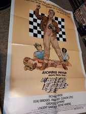 1977 GREASED LIGHTNING vintage movie poster Richard Pryor Pam Grier Richie Haven