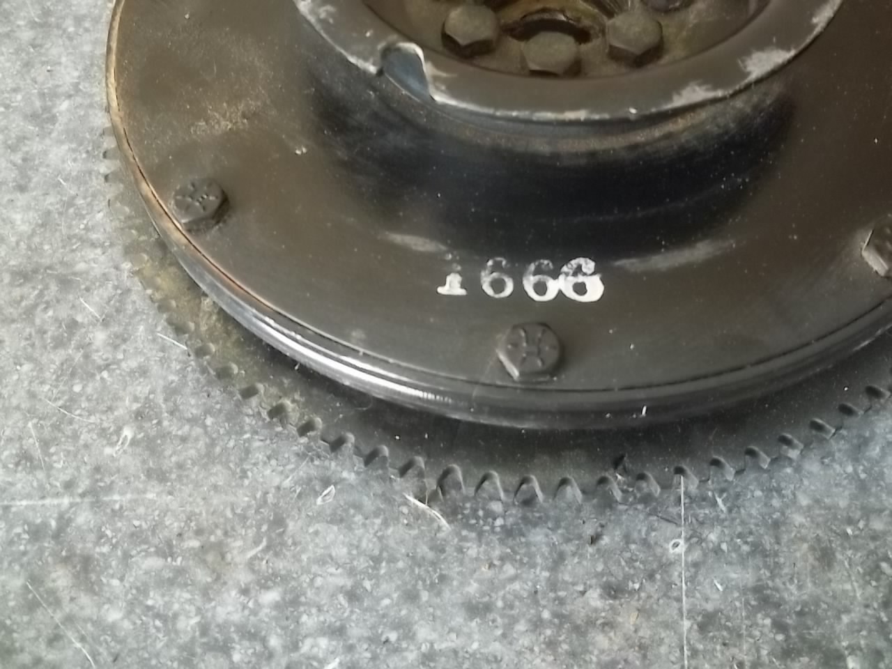 freshwater used Mercury Outboard Flywheel Assembly 4373290 good