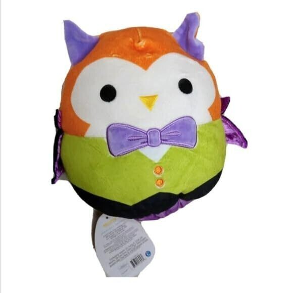 SQUISHMALLOWS 14-Inch Flipamallow Johan Pumpkin Ellette Dracula Owl