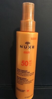 Nuxe Sun Melting Spray SPF50 High Protection- Face & Body 150ml New