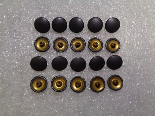 AIRCRAFT UPHOLSTERY SNAP FASTENER BUTTONS AN227-11B SET OF 20 EACH NEW ...