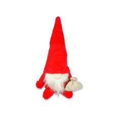 14" Holiday Plush Doll Christmas Gnome Indoor/Outdoor Decoration Red Outfit