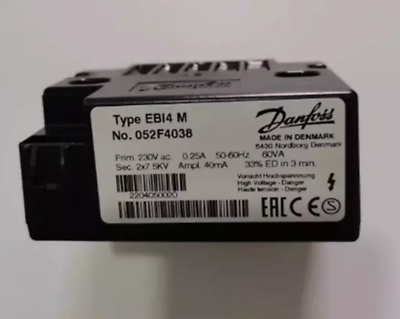 Allumage Danfoss 052F4038 Pour Moteur à Gaz/diesel Type EBI4 - Neuf