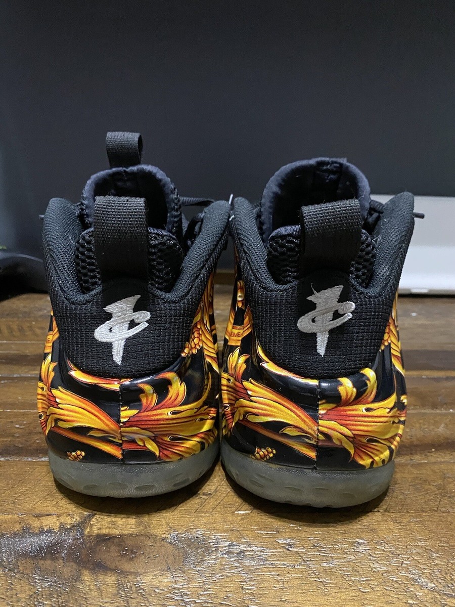 スニーカー Supreme x Air Foamposite One SP 'BLACK' SS 14 2014 Size 10 - Nike Air Foamposite One SP x Supreme Black 2014 | eBay