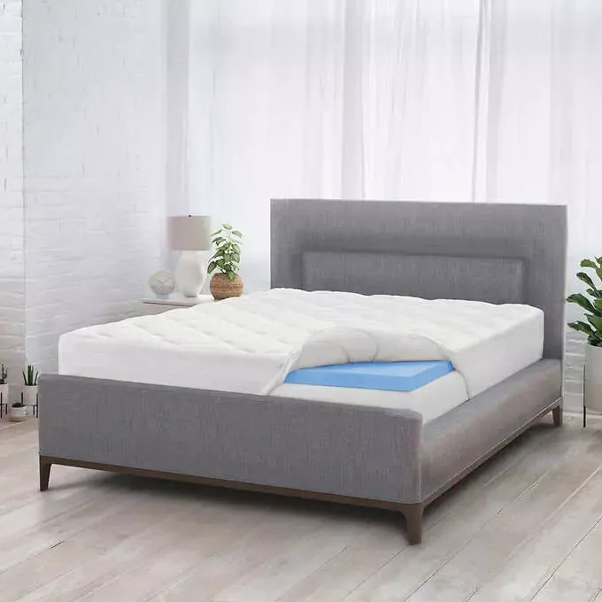 Novaform Plush Pillowtop 4 Memory Foam Mattress Topper Twin Size