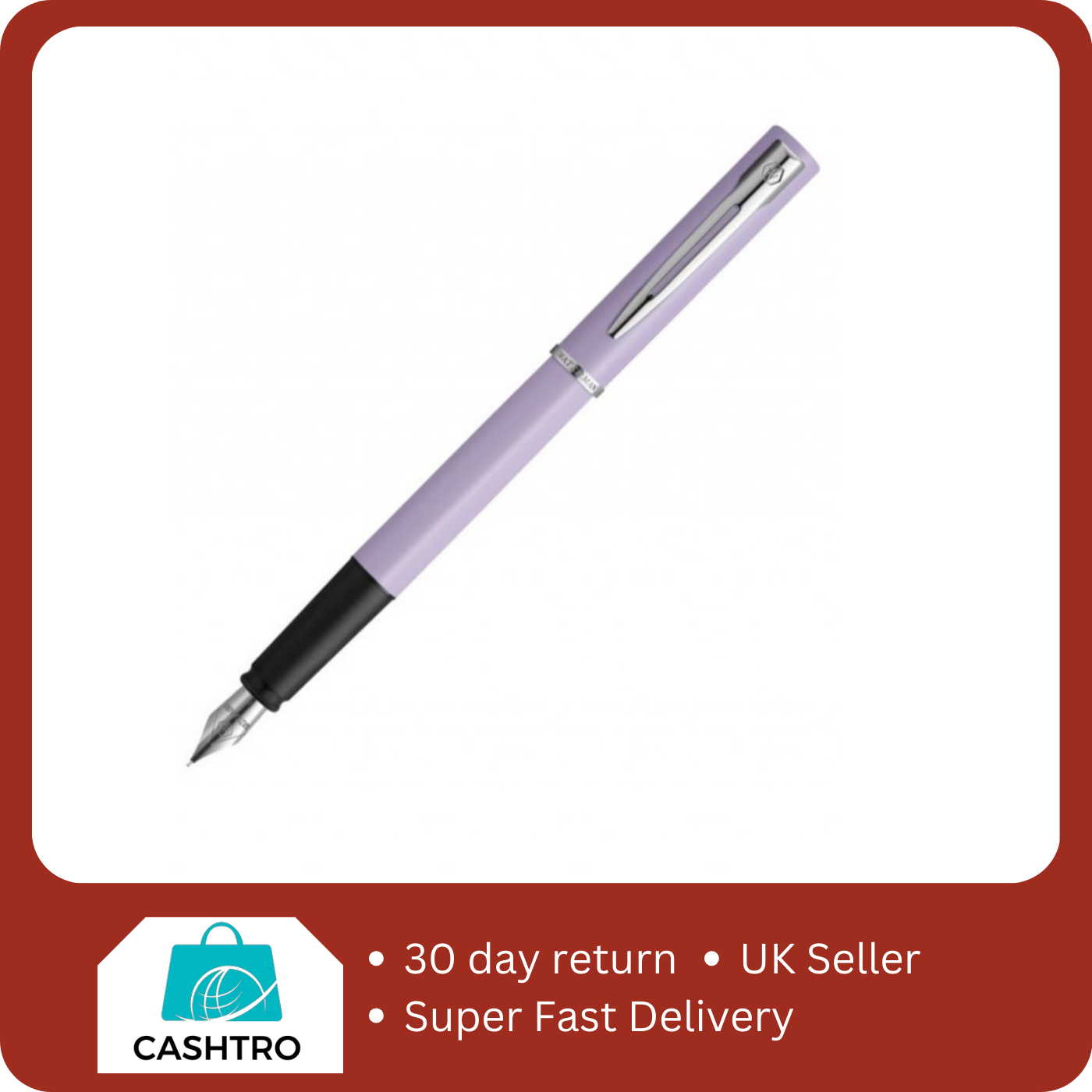 Waterman Allure Pastel Fountain Pen - Purple
