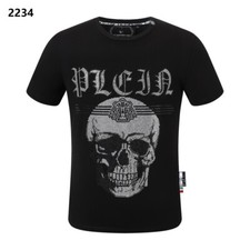 NEW GIACCA PELLE TIGRE TESCHIO LUPO PHILIP PLEIN SHORT-SLEEVED T-SHIRT PHILIPP