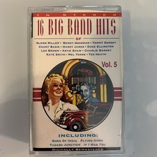 Big Band Era Vol 5 16 Hits Cassette 