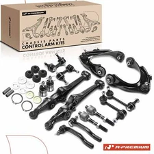 16x Front Upper & Lower Control Arm Ball Joint Sway Bar Tie Rod for Acura Honda